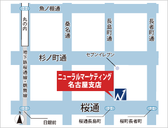 名古屋支店マップ